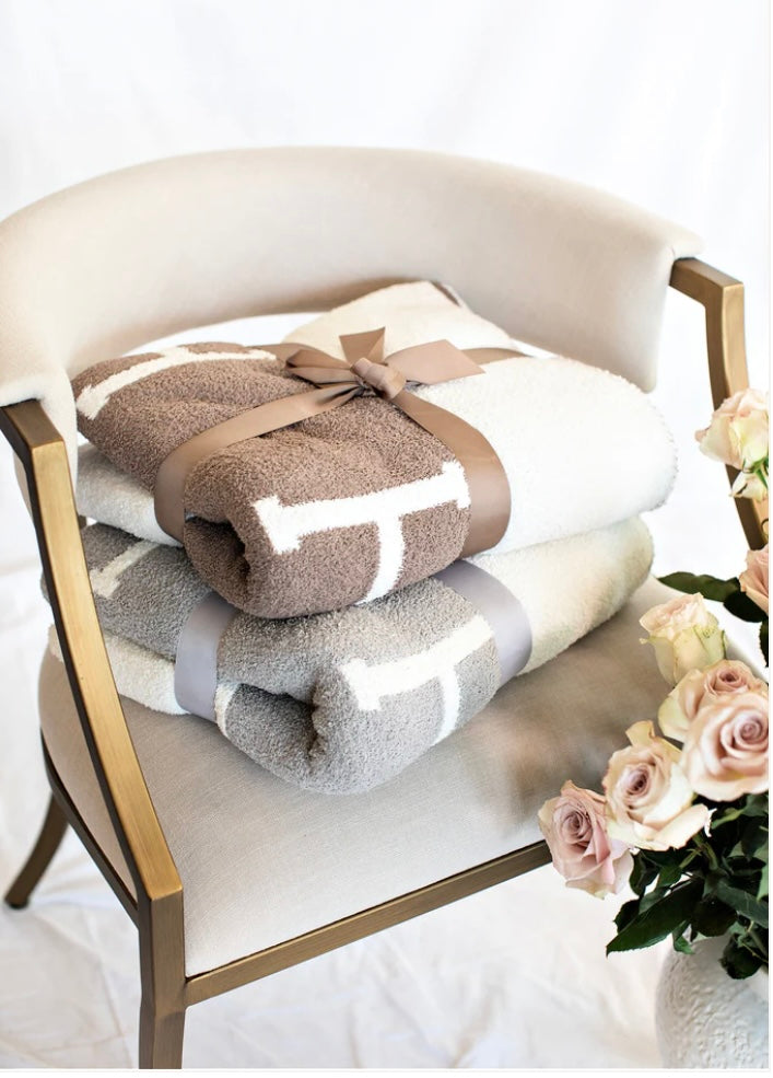 Luxury soft “H” Blanket