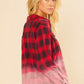 Bleached Plaid Flannel